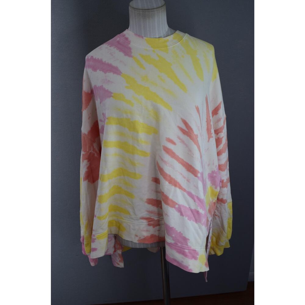 Electric & Rose Sweatshirt Mens XL Tie Dye Pullover Crewneck Made in USA